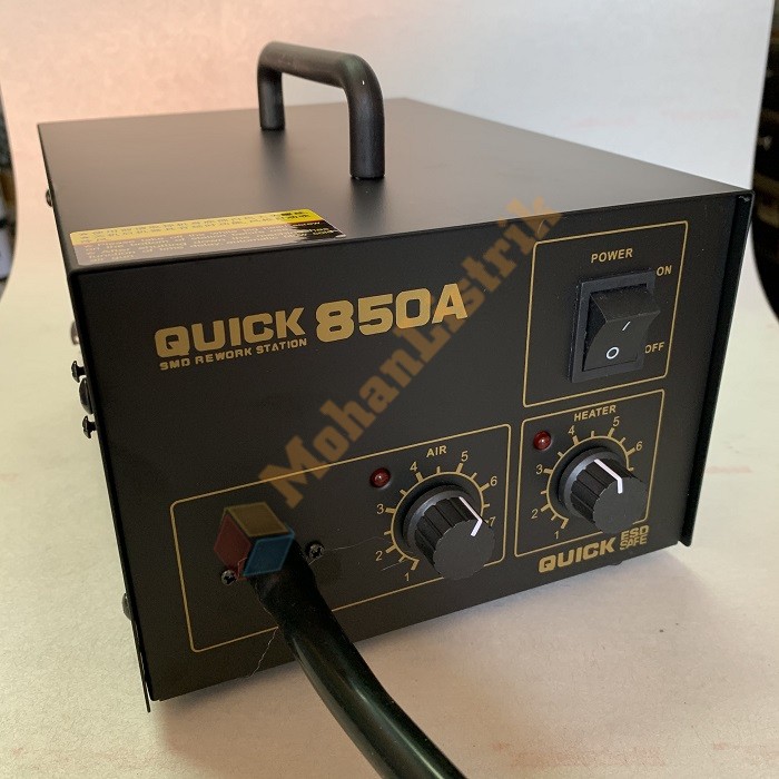 Quick Solder Uap / Blower Uap / Hot Air BGA SMD Rework Station 850A