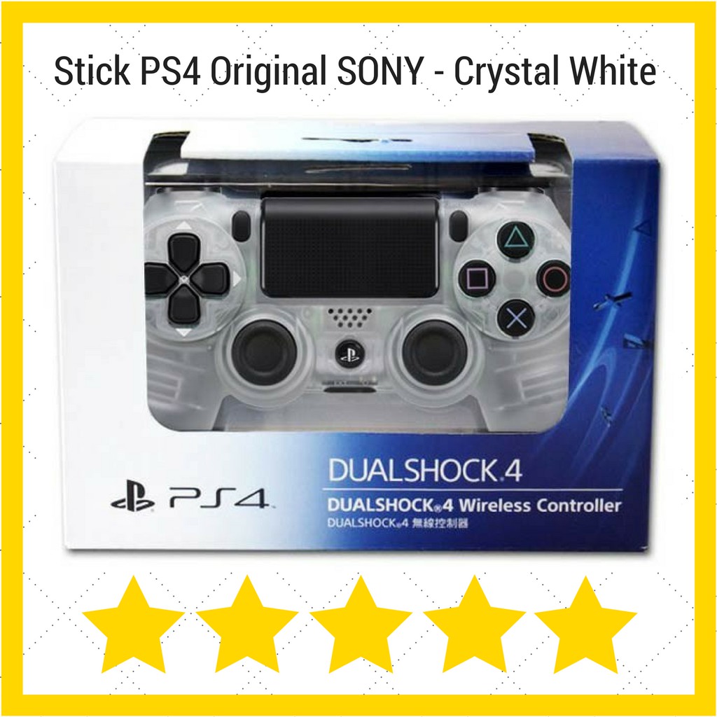 ps4 controller crystal white