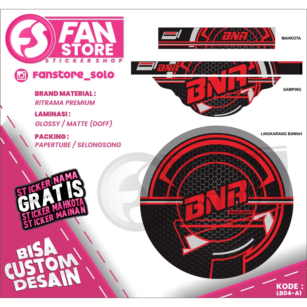 Stiker Sangkar lovebird - DECAL SANGKAR EBOD JAYA  - Aksesoris Sticker Sangkar Burung