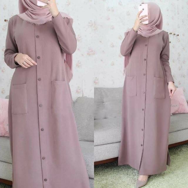 Gamis murah / gamis trendy /gamis elegan