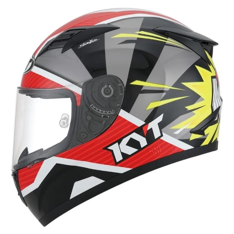 KYT R10 Pawi new original flat visor helm fullface Aquamarine