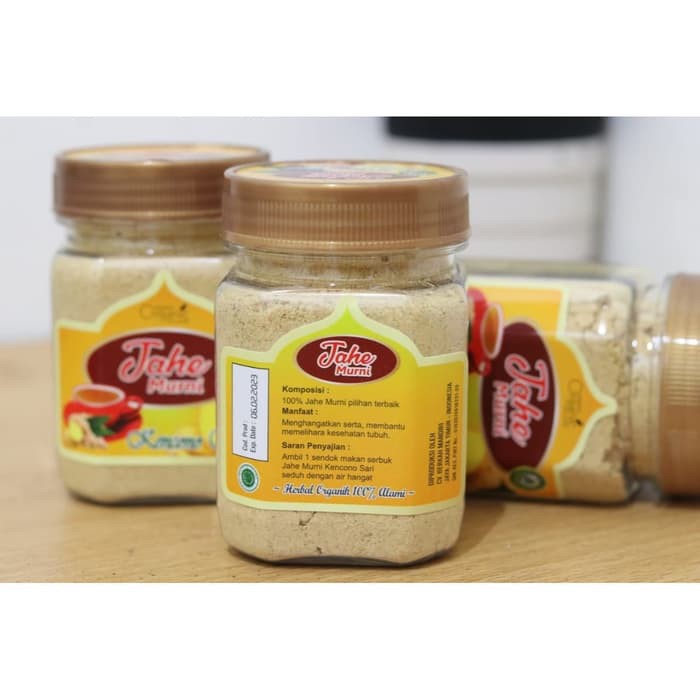 

Promo Jahe Murni Bubuk / Serbuk Organik tanpa gula 100gr Asli Original