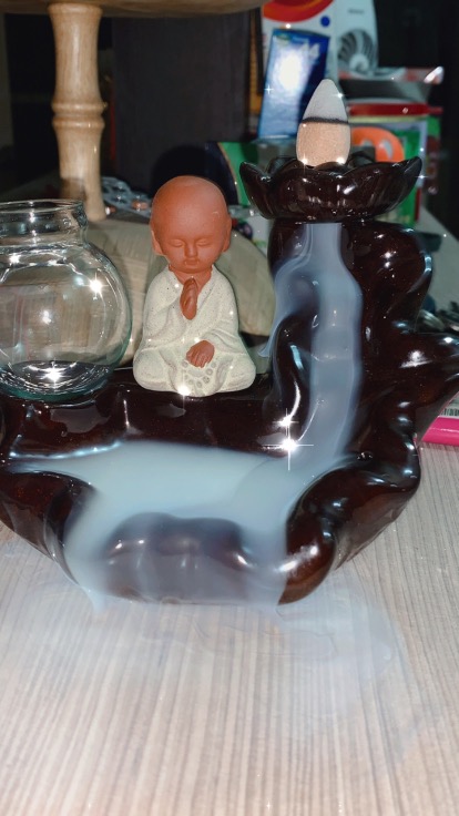 1pack Isi 50pcs Termurah Dupa / Hio Arus Balik Asap Ke Bawah