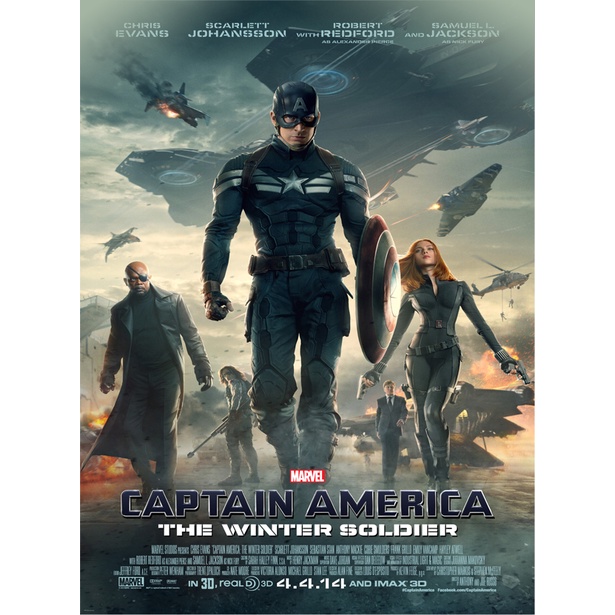 Kaset DVD DVD Captain America_The Winter Soldier (2014)