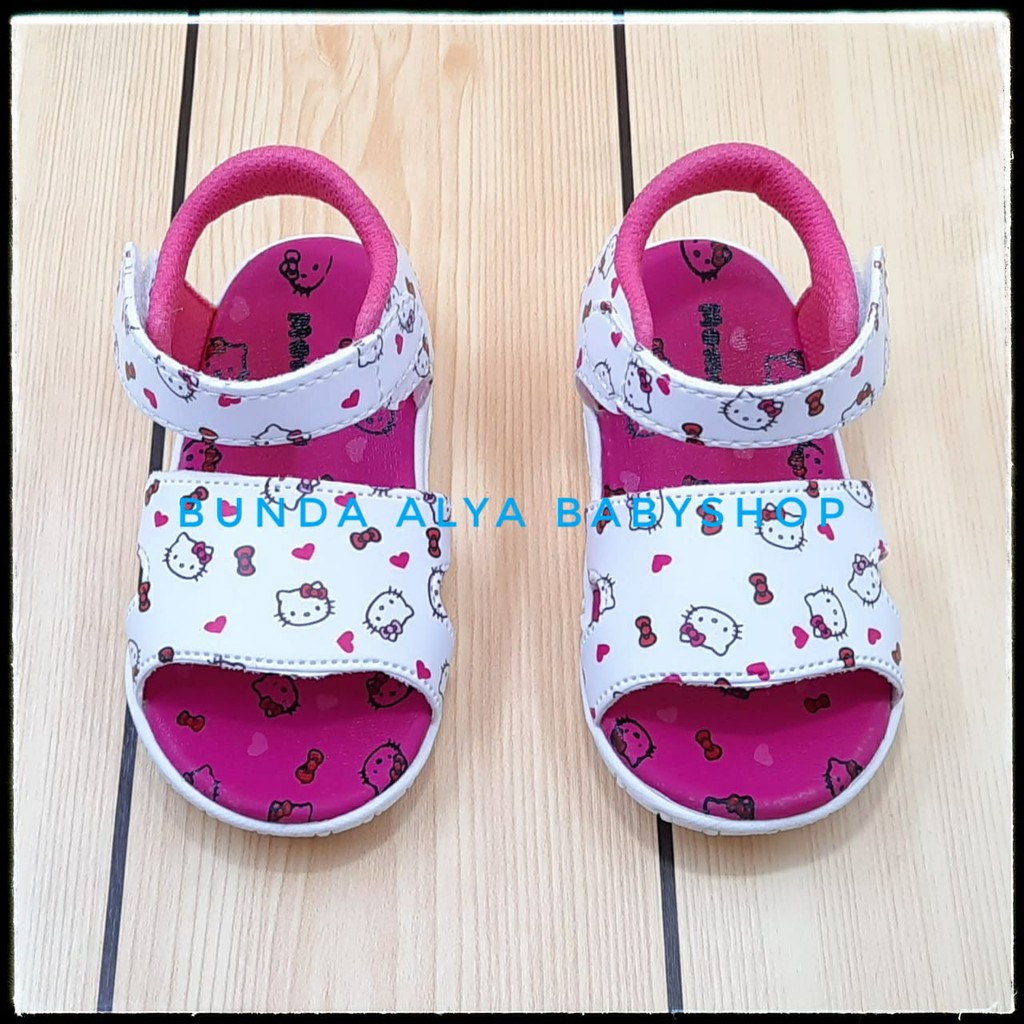 Sendal Anak Perempuan Usia 6 Bulan 1 2 Tahun Size 22 - 25 FANTA - Sepatu Sandal Anak Alas Karet Anti Licin