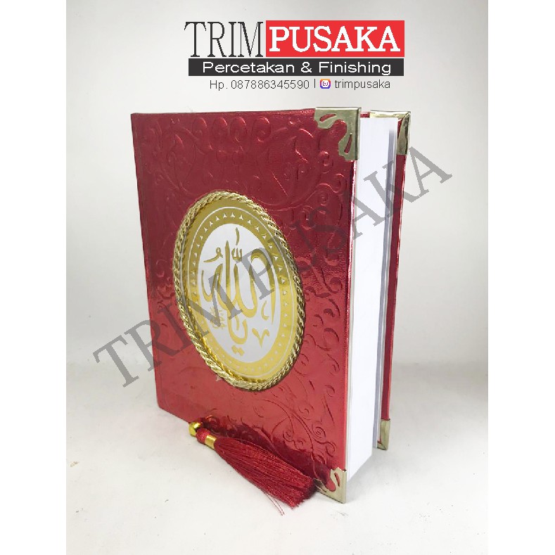Buku Yasin Majmu Syarif Cover Metalic embos