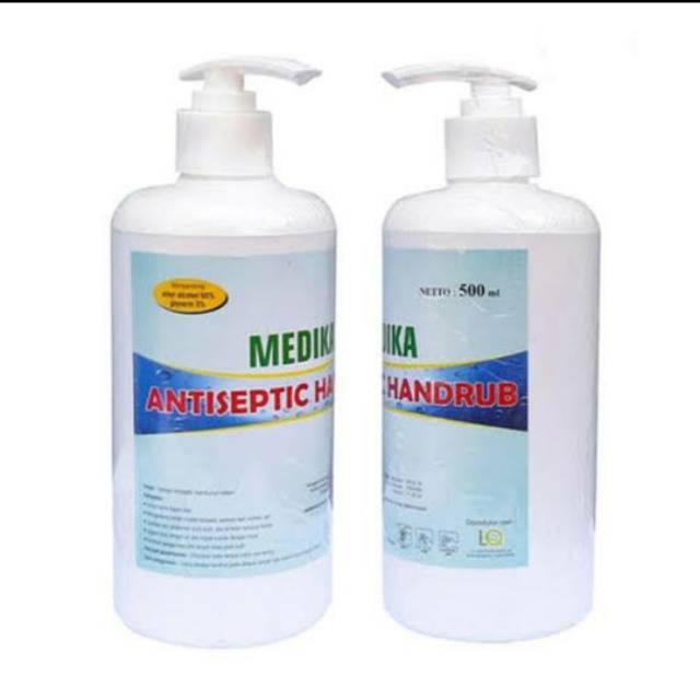 Medika Antiseptic Handrub 500 Ml Steril tangan hand sanitizer