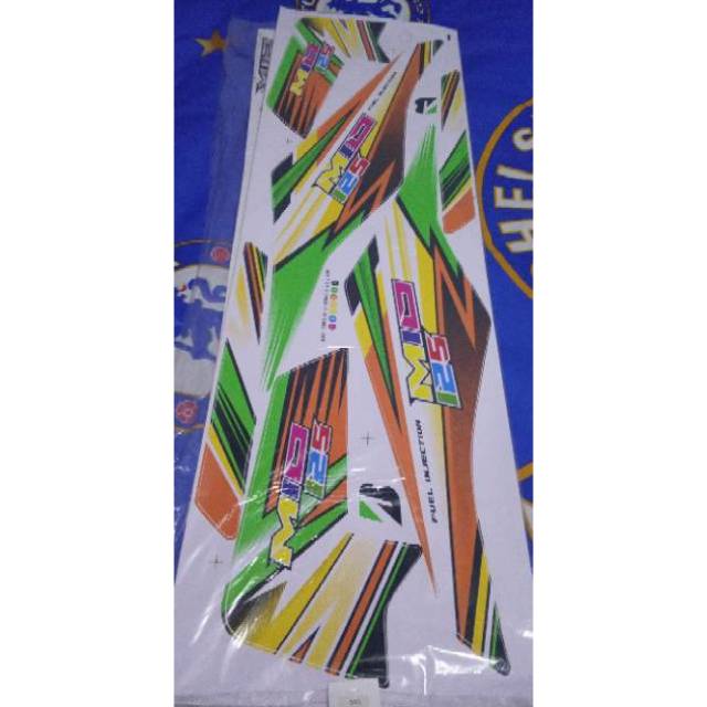 Striping variasi mio m3 mio 125i mio mx 125