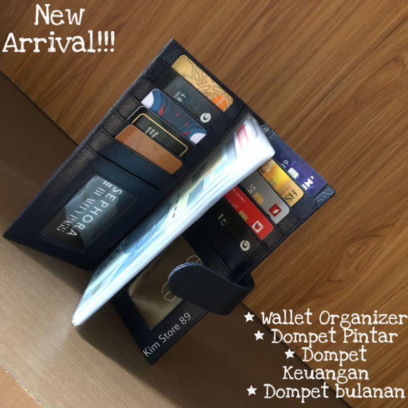 DOMPET ORGANIZER KEUANGAN BULANAN PINTAR / DISIPLIN PENGATUR KEUANGAN BULANAN GAWANG /  DOMPET ORGANIZER KEUANGAN TERBARU