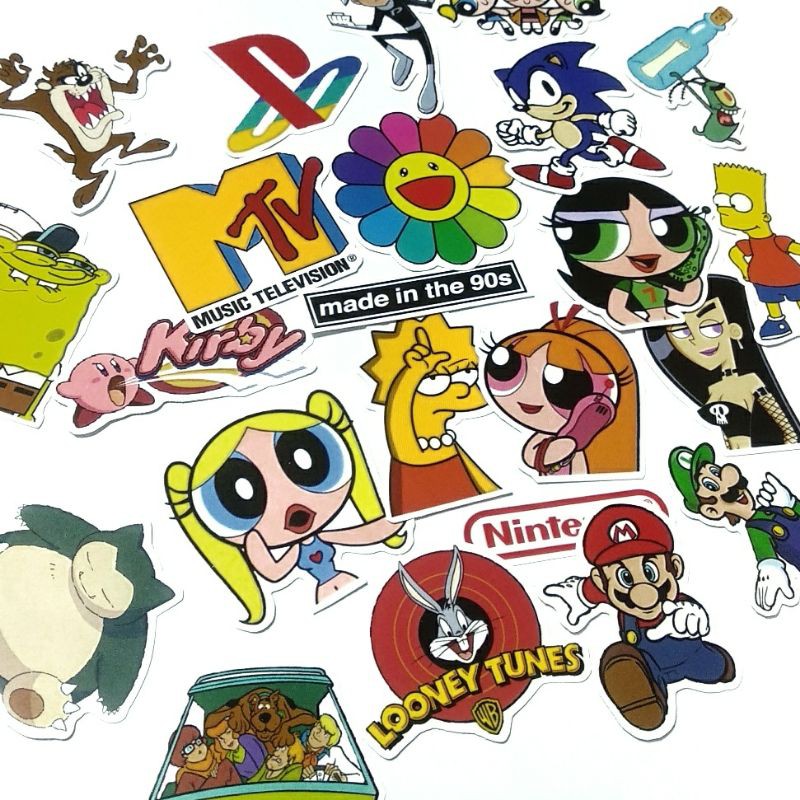 

STICKER 90s CARTOON RETRO TUMBLR AESTHETIC