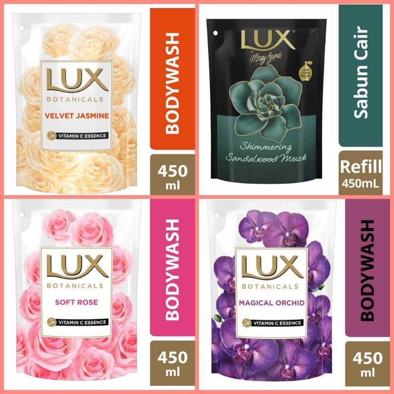 LUX Body Wash Refill 450ml/400ml