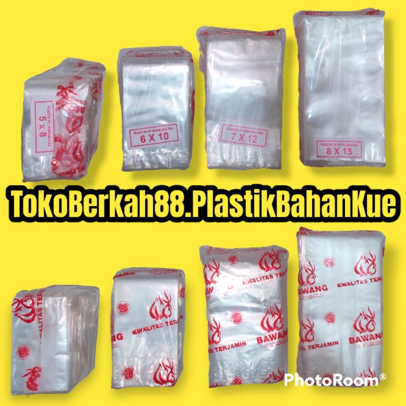 PLASTIK PP BAWANG / PLASTIK BENING TRANSPARAN