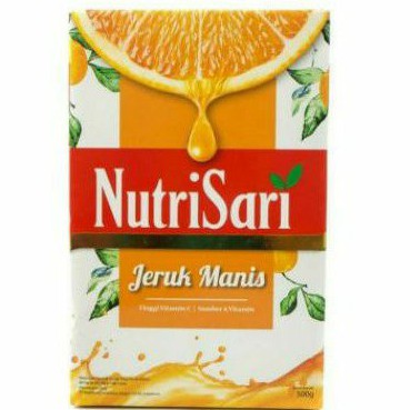

Nutrisari JERUK MANIS minuman vitamin C Nutri Sari orange 500gr.