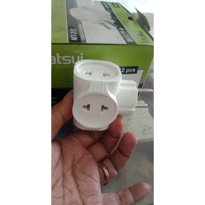 steker T multi 4cabang/T 4lobang