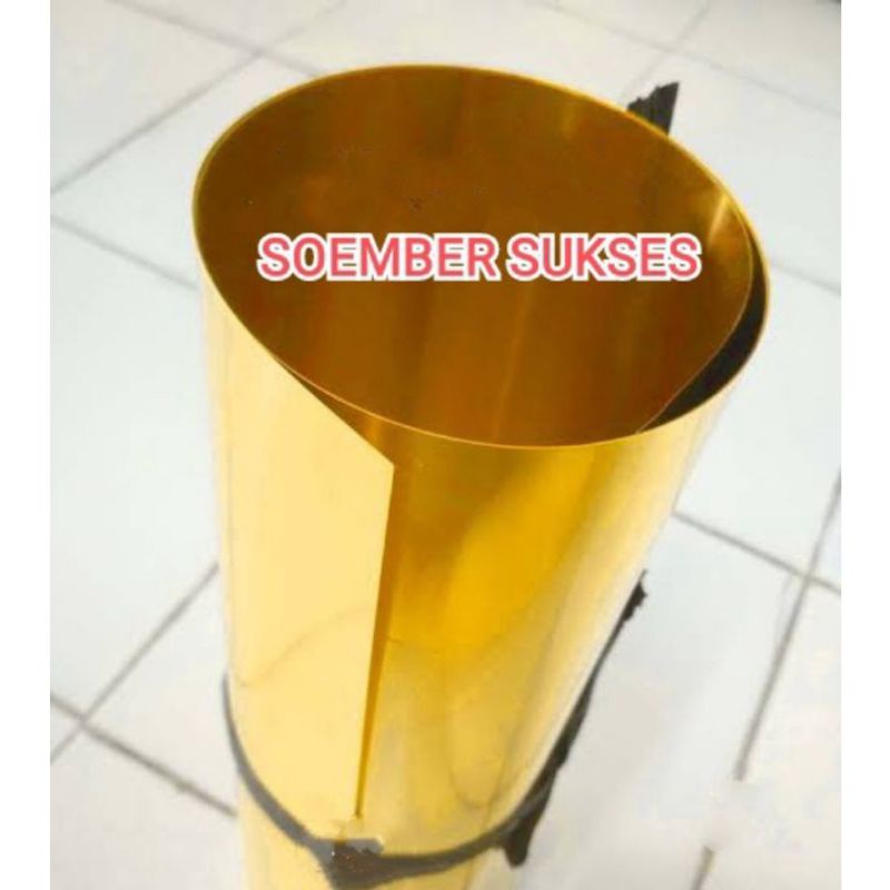 

Plat Kuningan 0.5mm x 120mm x 150mm