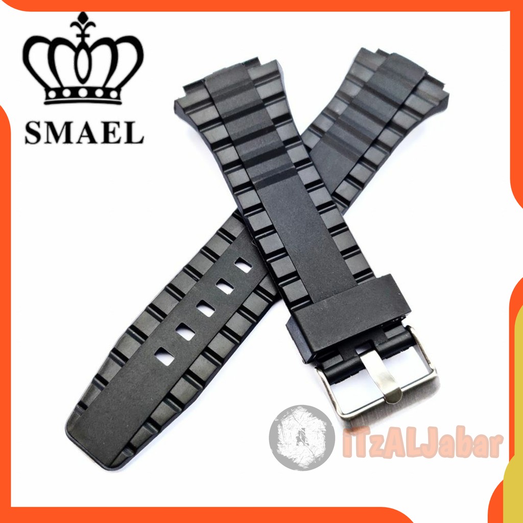 Tali jam tangan SMAEL 1438 Rubber strap Tali jam SMAEL 1438B