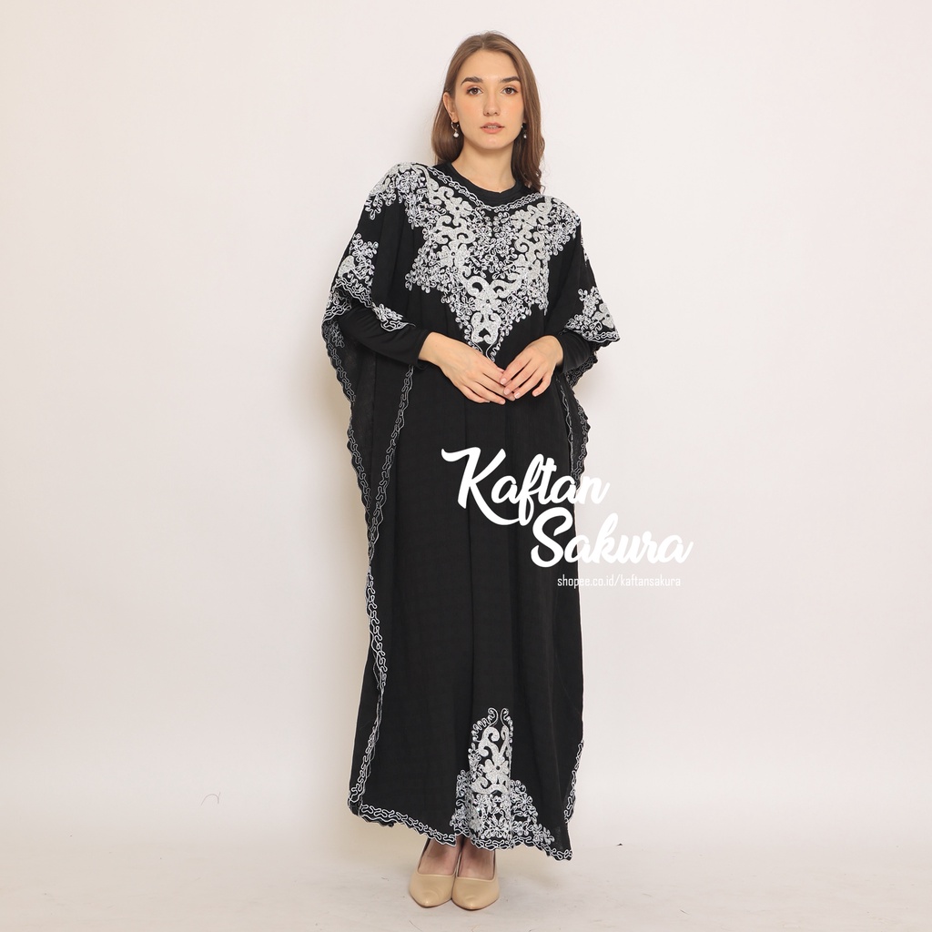 GAMIS KRINKLE PREMIUM HITAM GAMIS KEKINIAN GAMIS WANITA ukuran JUMBO all size muat sampai XXL untuk pesta lebaran pengajian