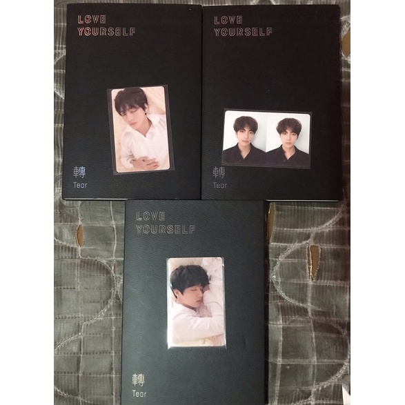 Album Tear R U Fullset Jungkook Taehyung Photocard