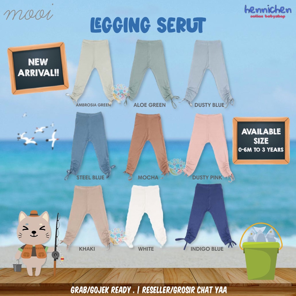 PROMO 7.7 PROMO BAJU LEBARAN MURAH Mooi Baby Legging LEGGING SERUT LEGGING BAYI COTTON PREMIUM 0 - 3 tahun