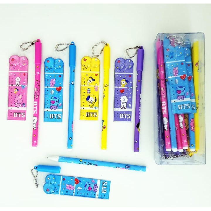 

PULPEN BT21 GANTUNGAN PENGGARIS PEN BT21 PULPEN BTS BANGTAN BOYS LUCU MURAH