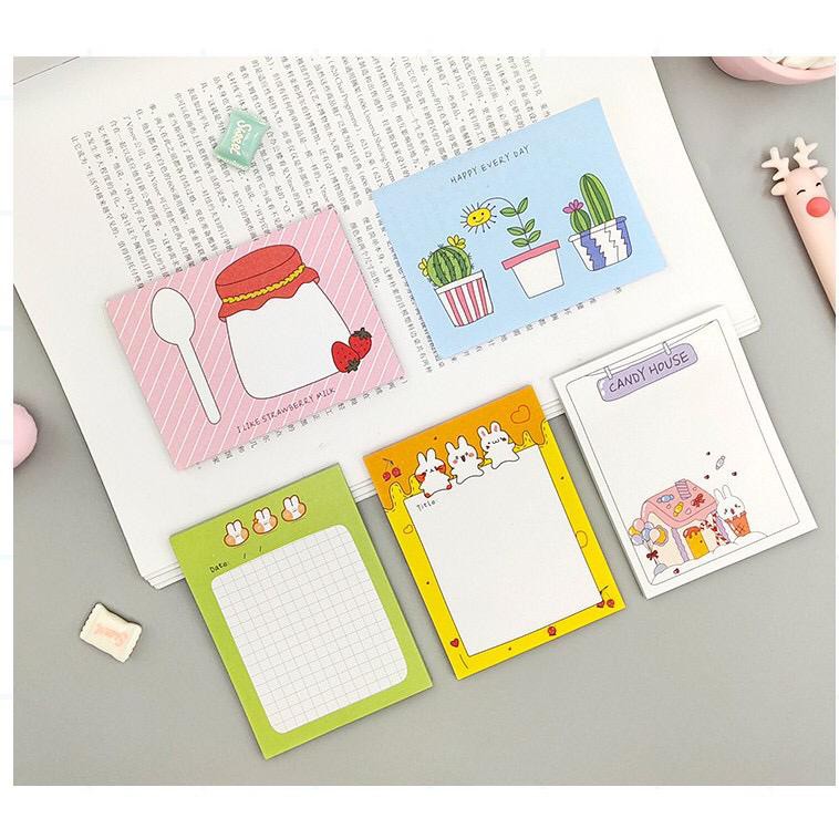 

YSB MEMO PAD PAPER CARTOON / MEMO TEMPEL LUCU