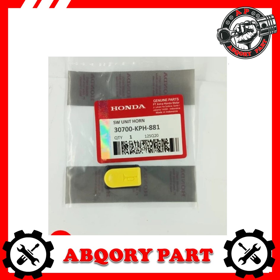 Abqory Part____Tombol Klakson Honda Kharisma Supra Fit New Supra 125 Revo KPH Honda