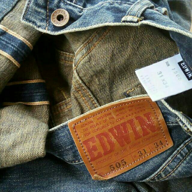 Original EDWIN 505 Selvedge Jeans 