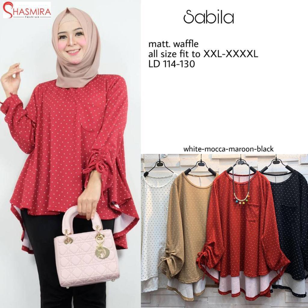 SABILA BLOUSE FAB WAFFLE