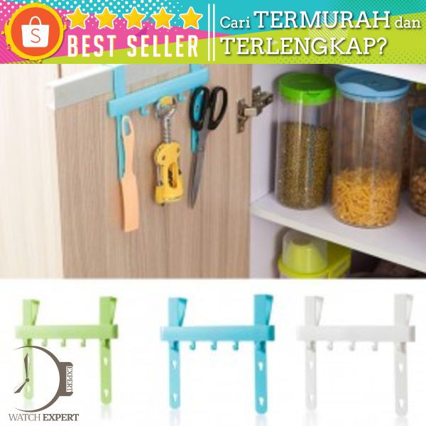 Rak Gantungan Peralatan Dapur model Hook - Blue