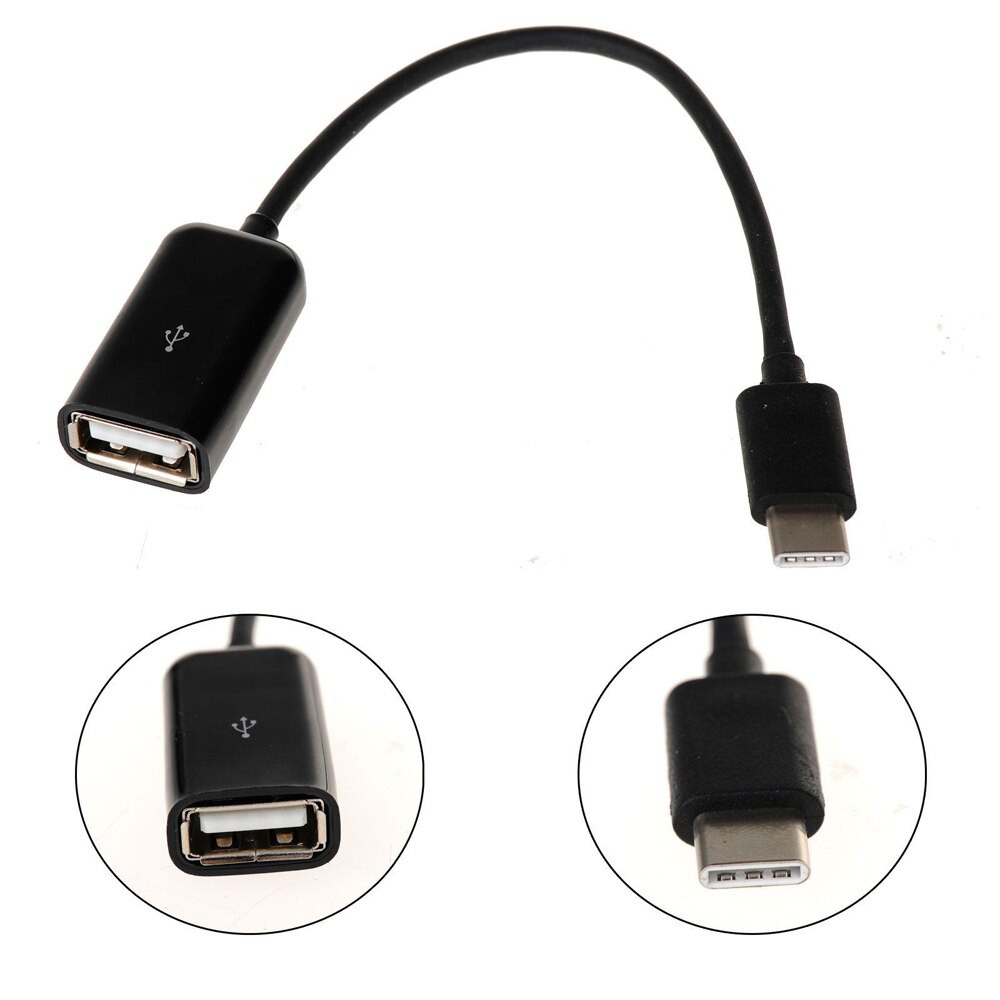 Kabel Data OTG USB to Type C / Tipe C Konektor Adapter Connect kit/Kabel OTG USB - TYOE C