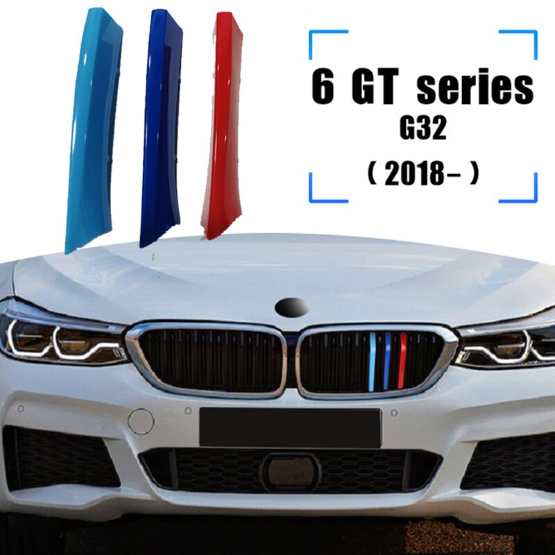 3pcs Klip Band Trim Bahan ABS Untuk BMW F06 F12 G32 6 Series Gt Gt6 M Power Performance