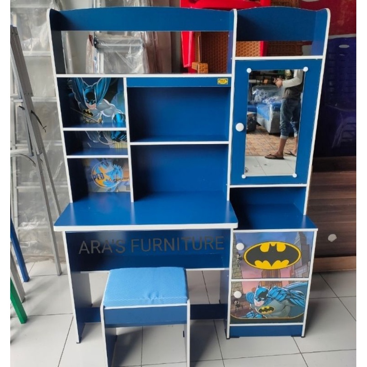 MEJA BELAJAR SET KURSI // MEJA BELAJAR KEAPANEL // MEJA BELAJAR ANAK ((Free Ongkir Serang-Cilegon))