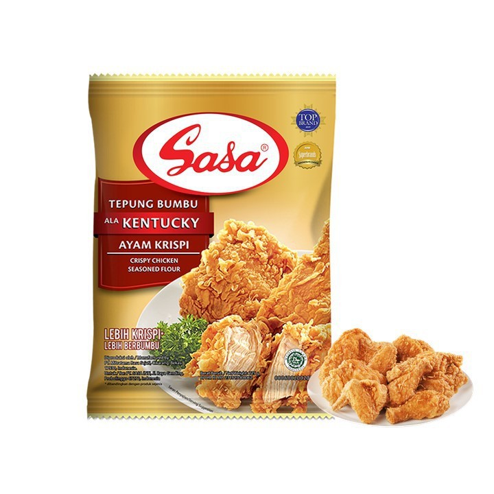 

SASA Tepung Bumbu Ala Kentucky - Ayam Krispi - Crispy Fried Chicken 850gr