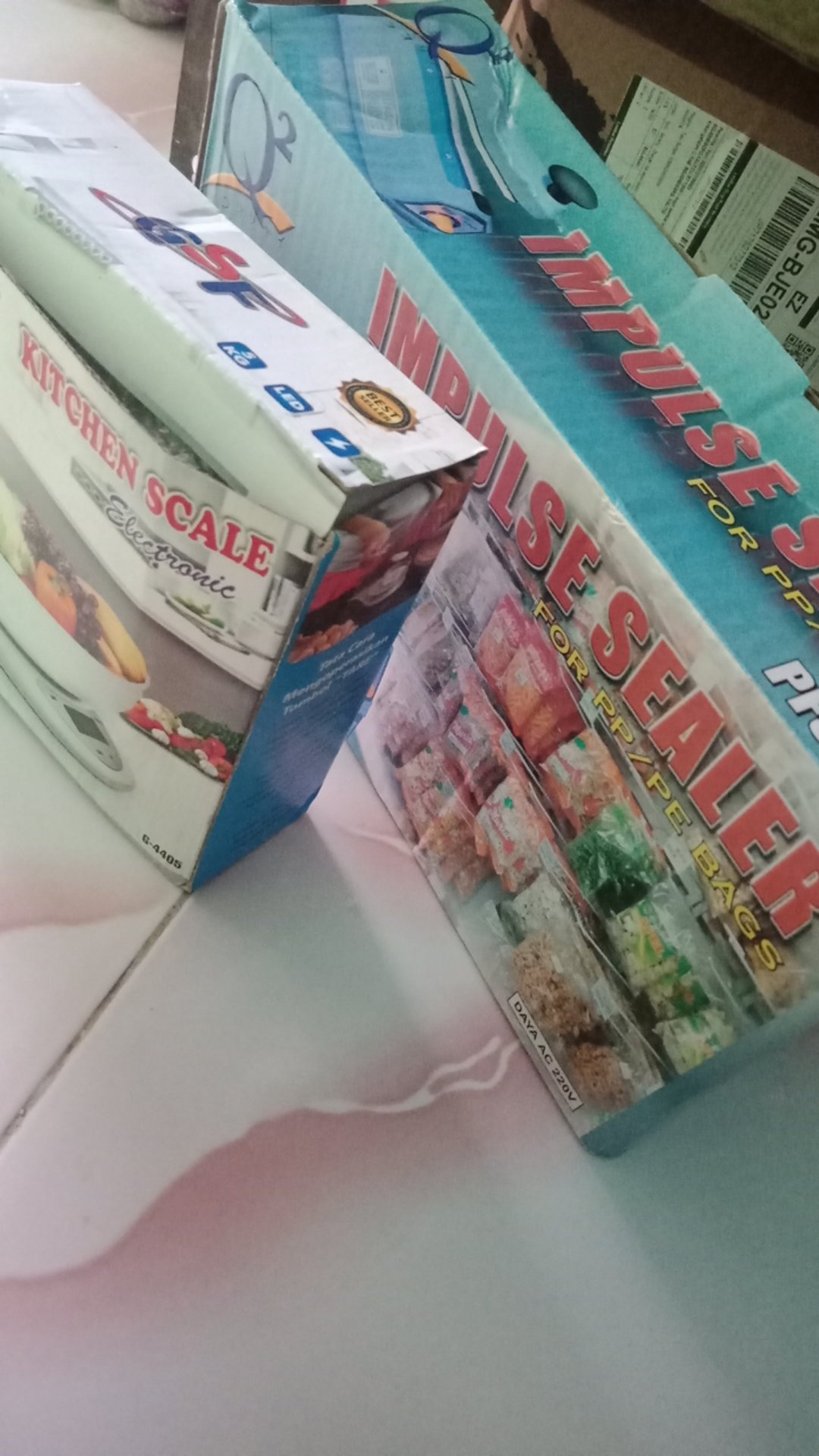 Impulse Sealer Q2 20com / Alat Press Plastik 20cm / Alat Press Pfs 200