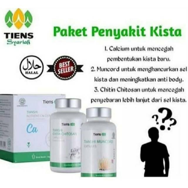 COD Obat Kista Ovarium | KISTA MENAHUN | MIOM | Herbal Tiens BISA COD