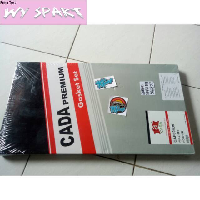 Packing / Paking Full Set Grand Civic, Civic LX, Civic Nouva/Nova