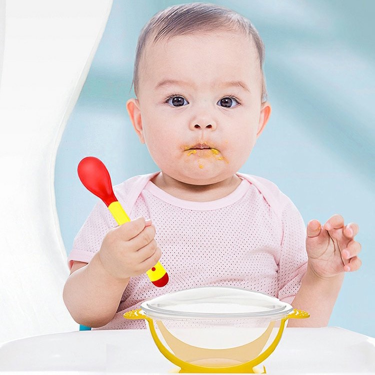 Alat makan bayi/Peralatan makan bayi/Set alat makan bayi/Mangkok bayi (B45)