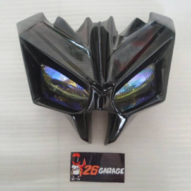 HEADLAMP STREETFIGHTER MODEL TARING Z250 MT25 ABRE VIXION BYSON TIGER MEGAPRO CB150 THUNDER GSXS