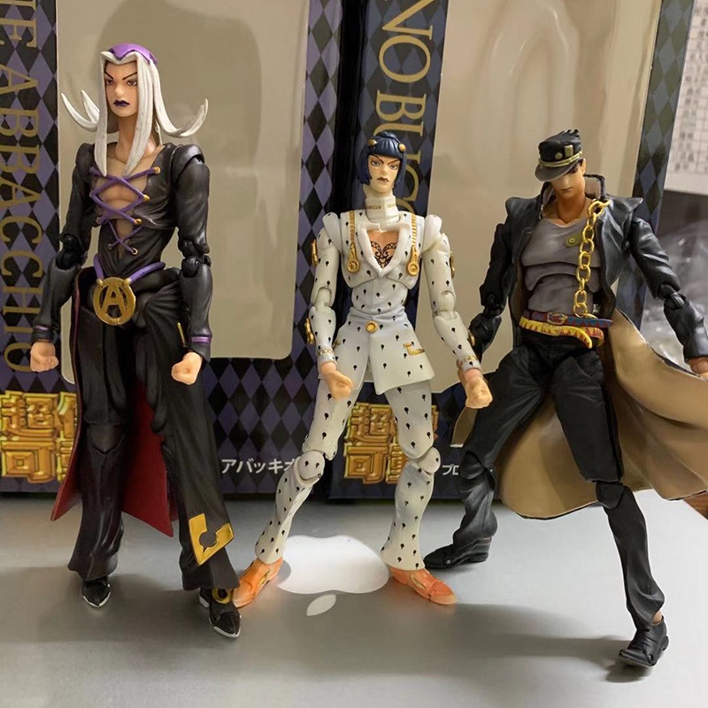 Mainan Action Figure Model Kujo JoJo JoJo Jotaro Dio Brando Bruno Rohan Kishibe