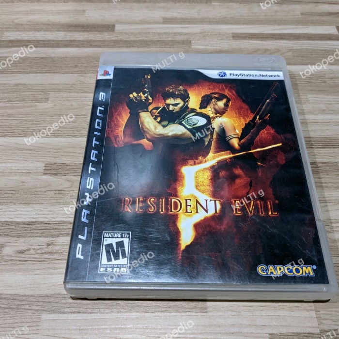 BD PS3 Resident Evil 5 Reg 2 English