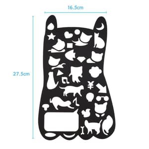 Kids Painting Stencil - Cat Pattern