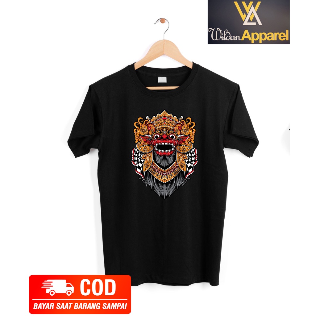 KAOS LENGAN PENDEK BARONG BALI BIG SIZE JUMBO