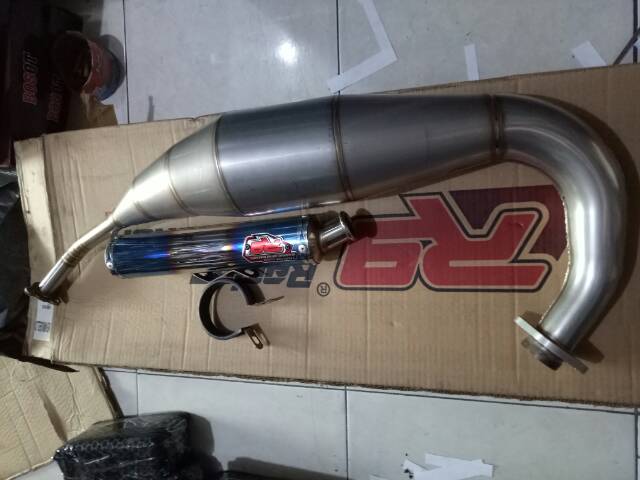 KNALPOT R9 STAINLESS SERIES RACING GENERATION NINJA R/NINJA RR