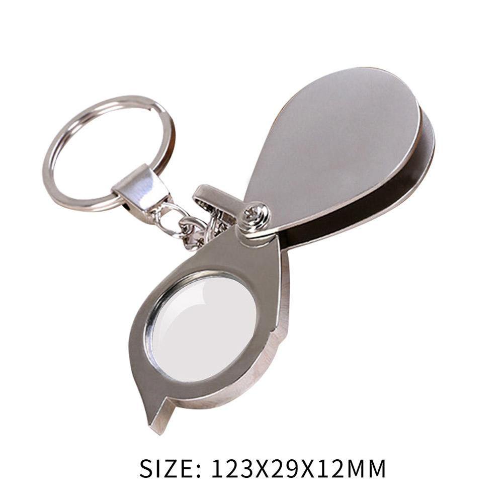 Solighter Kaca Pembesar Lipat Portable Mini Handheld Magnifying Glass Lens