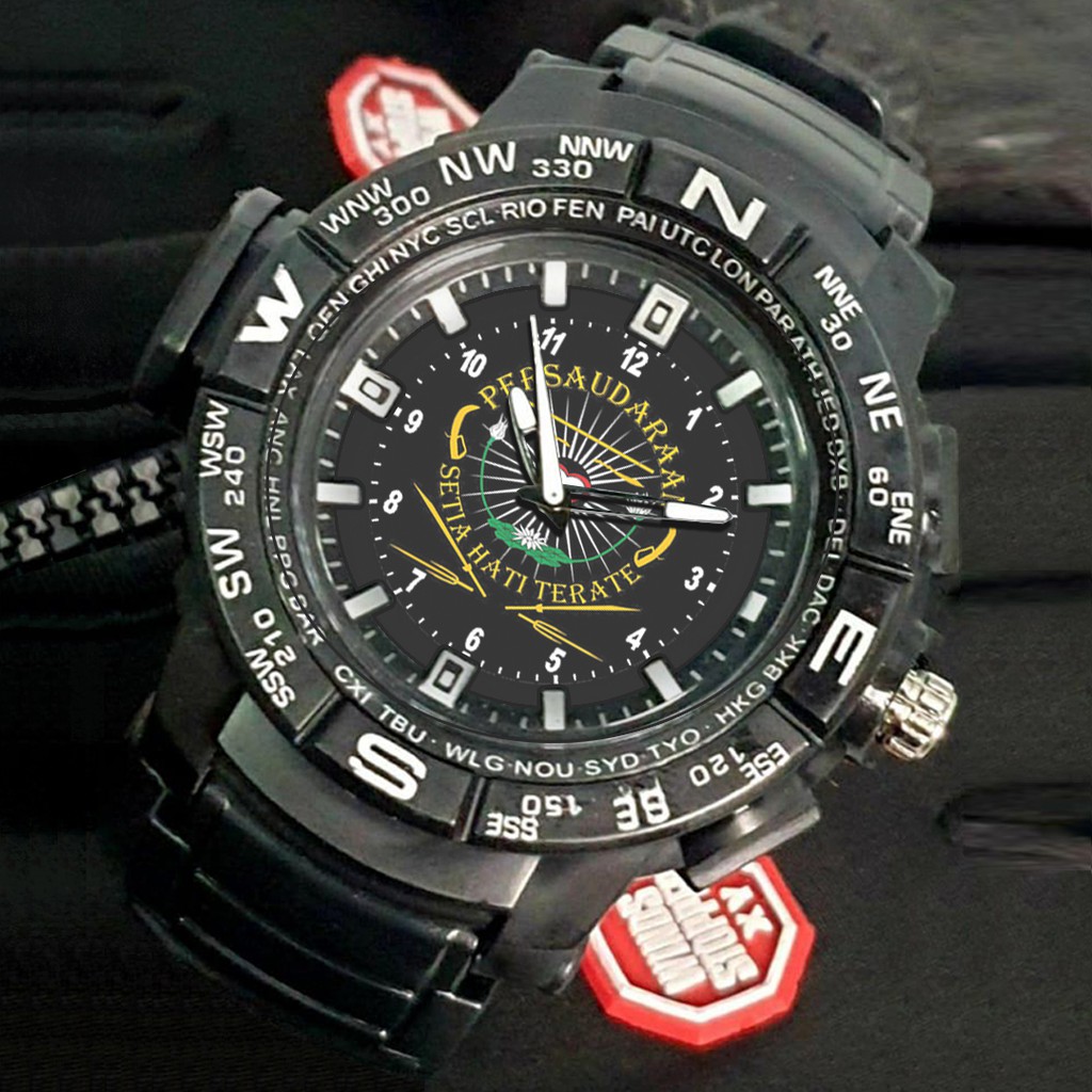 (EXCLUSIVE) Jam Tangan PSHT motif 12 Sport Bagus