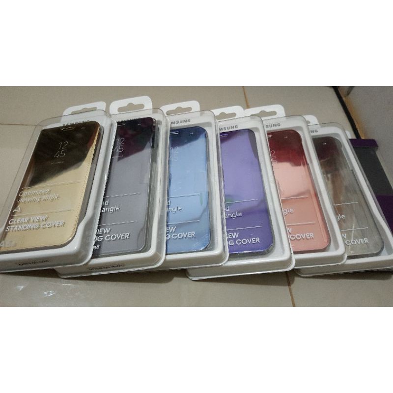 CASE SAMSUNG A12 / SAMSUNG M12 / SAMSUNG M51 CLEARVIEW MIRROR MAGNETIC AUTOLOCK ORIGINAL STANDING