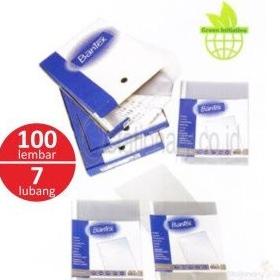 

Office & Stationery | Document Organizer | Kantong Pocket A5 7 Lubang 0.08 Antiglare Plastik Pp 2032 Isi 100 | Best Seller