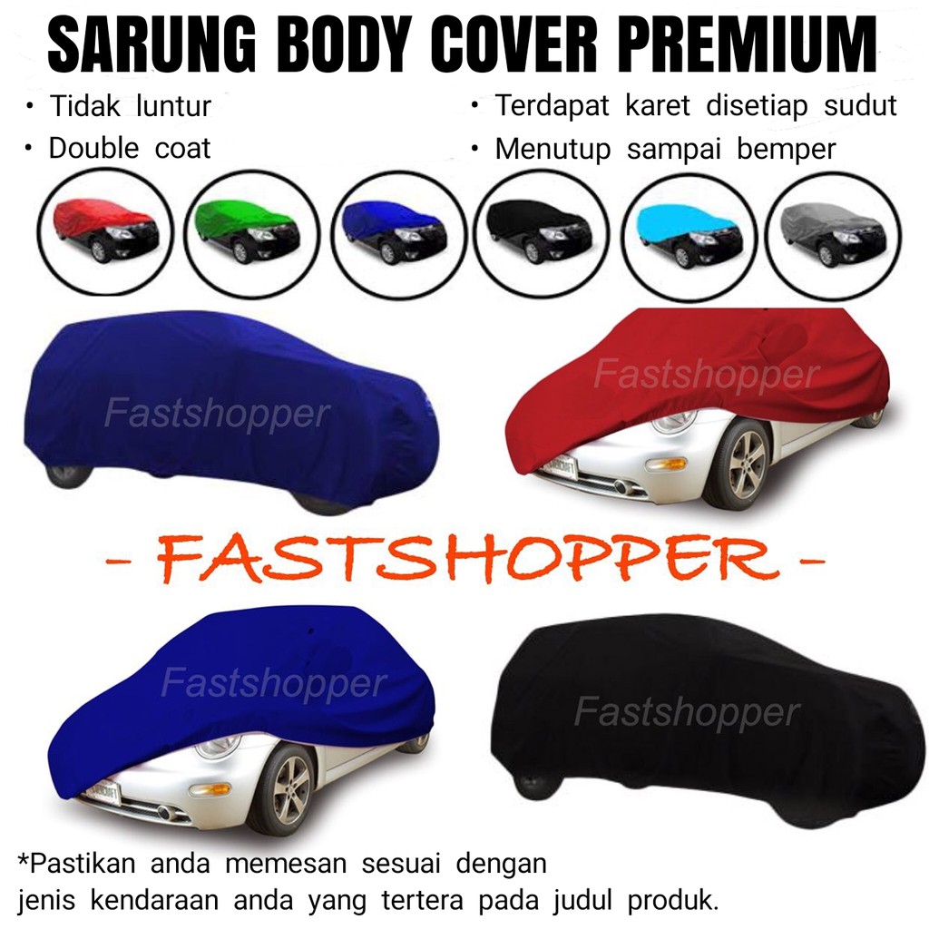 SARUNG COVER BODY WARNA MOBIL HONDA HRV - SBW52