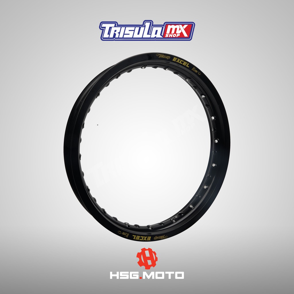 VELG EXCEL TAKASAGO JAPAN RIM 3.50x17 36H - BLACK