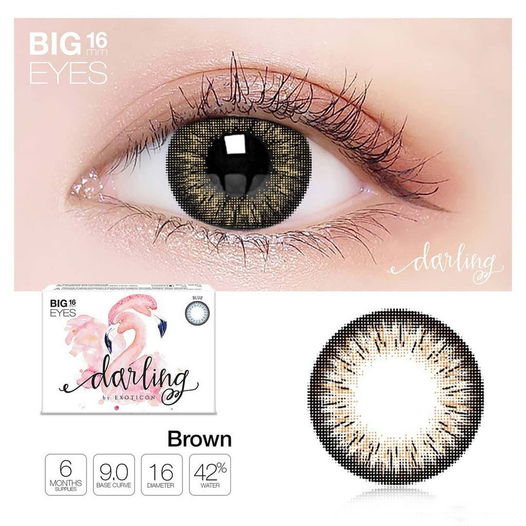 Softlens X2 Darling Big Eyes 16mm normal/minus